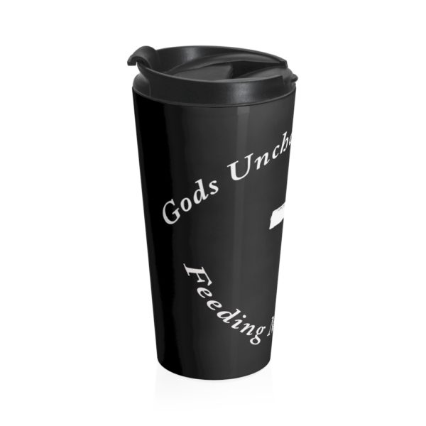 Unchanging Ministry Stainless Steel Travel Mug (Cross) - Image 3
