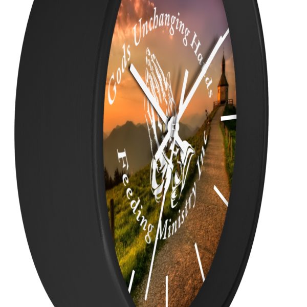 Unchanging Ministry Wall Clock (White Hands) - Image 8