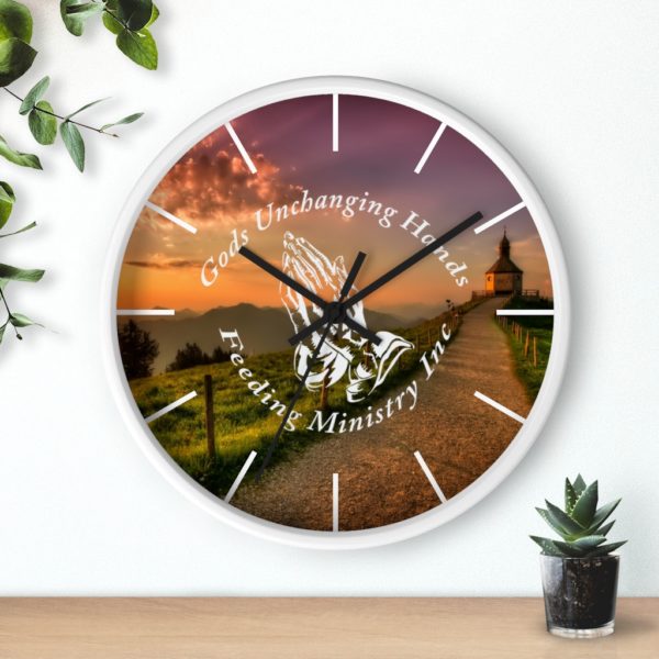 Unchanging Ministry Wall Clock (White Hands) - Image 12