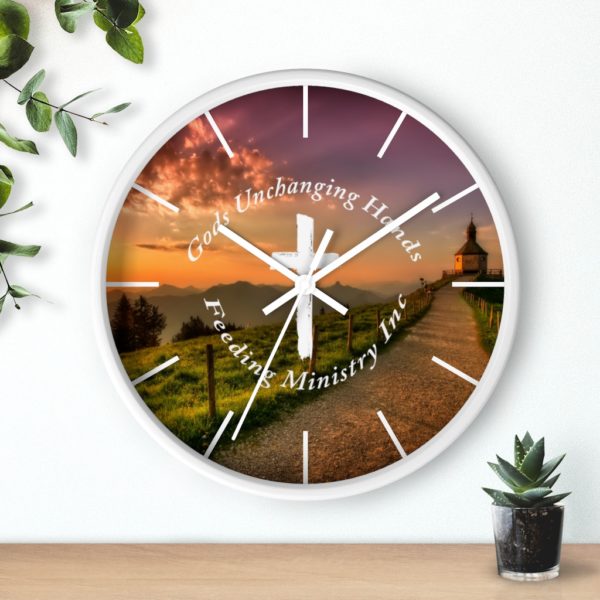 Unchanging Ministry Wall clock (Cross) - Image 3