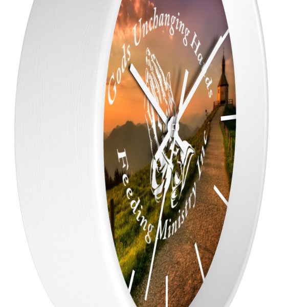 Unchanging Ministry Wall Clock (White Hands) - Image 14