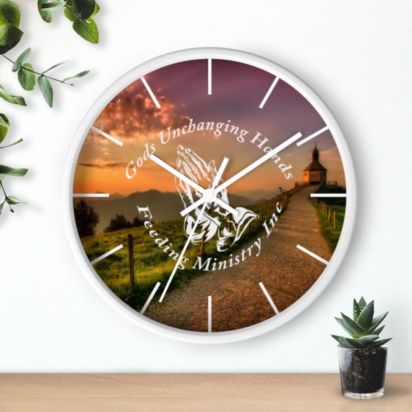 Unchanging Ministry Wall Clock (White Hands) - Image 15