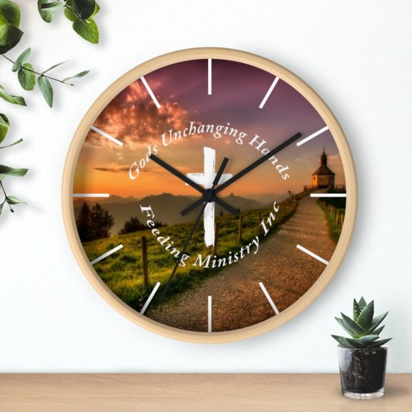 Unchanging Ministry Wall clock (Cross) - Image 15