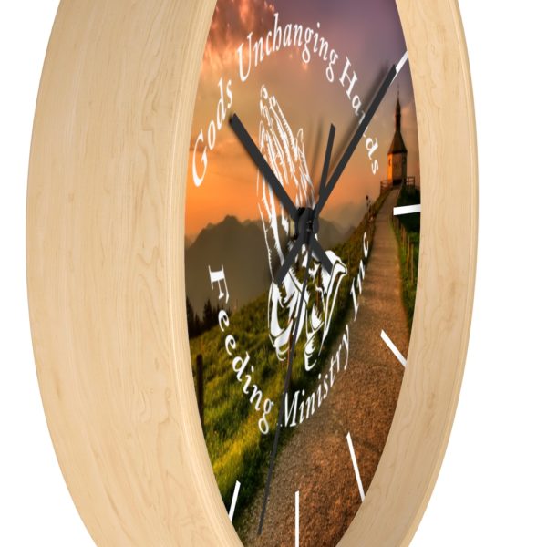 Unchanging Ministry Wall Clock (White Hands) - Image 17