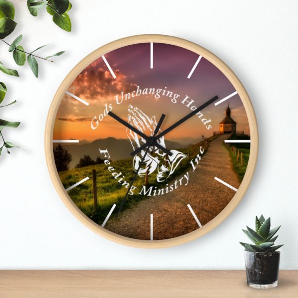 Unchanging Ministry Wall Clock (White Hands) - Image 18