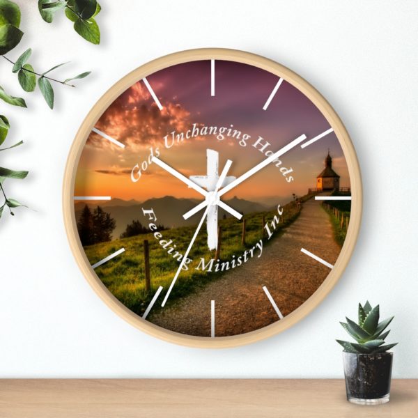 Unchanging Ministry Wall clock (Cross) - Image 18