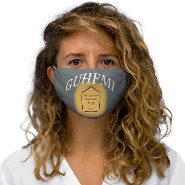 Unchanging Ministry  Snug-Fit Polyester Face Mask (White Logo) - Image 5