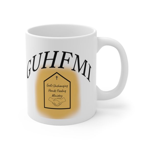 Unchanging Ministry 11oz White Mug (Logo) - Image 4